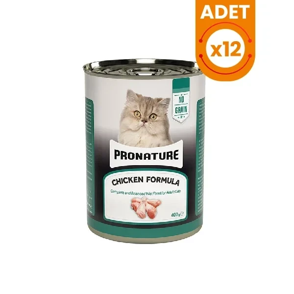 Pronature Tahılsız Tavuklu Ezme Yetişkin Konserve Kedi Maması
