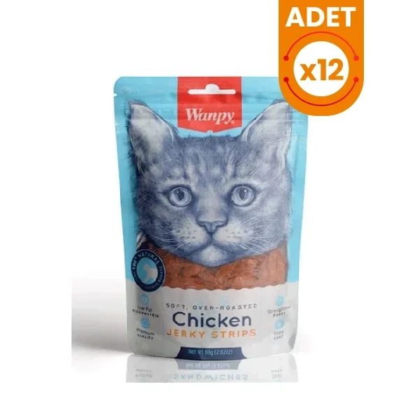 Wanpy Oven Roasted Tavuklu Yumuşak Taneli Kedi Ödül Maması